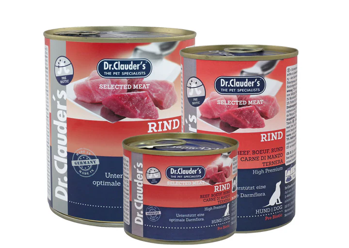 Dr. Clauder´s Selected Meat Beef Lata - Imagen 2