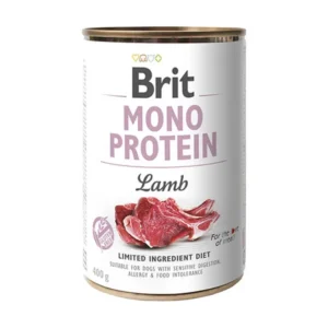 Brit Mono Protein Lamb (Cordero) Lata 400 Gr