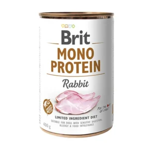 Brit Mono Protein Rabbit (Conejo) Lata 400 Gr