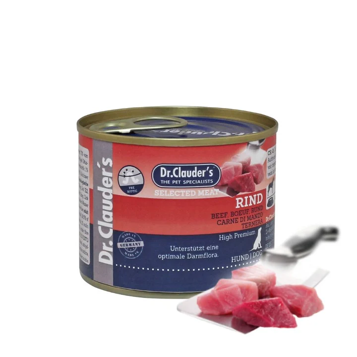 Dr. Clauder´s Selected Meat Beef Lata