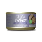 Tiki Cat Silver Mousse & Shreds Chicken, Duck & Duck Liver recibe in Broth Gatos +11 Lata 68 Gr