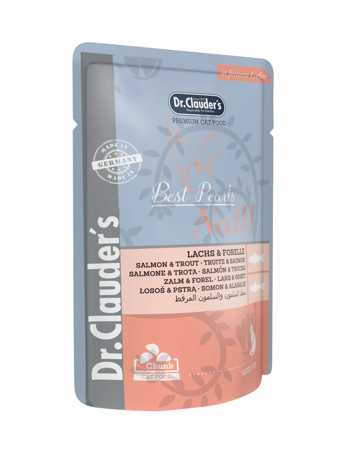 Dr. Clauders N°1 Best Pearls Salmon & Trout Gatos 100 Gr