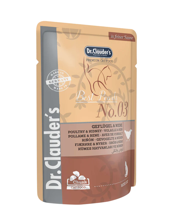 Dr. Caluders N°3 Best Pearls Poultrey & Kidney Gatos 100 Gr