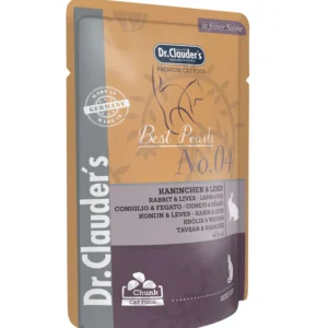 Dr. Caluders N°4 Best Pearls Rabbit & Liver Gatos 100 Gr