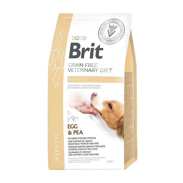 Brit Care Grain-Free Veterinary Diet Hepatic Dog 2 Kg