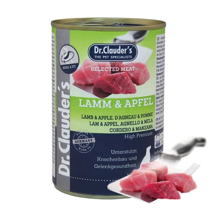 Dr. Clauder´s Selected Meat Lamb & Apple Lata