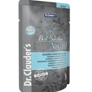Dr. Clauder´s N°10 Best Selection Herring & Shrimps + Chia Gatos 85 Gr