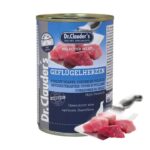 Dr. Clauder´s Selected Meat Poultry Hearts Lata 400 Gr