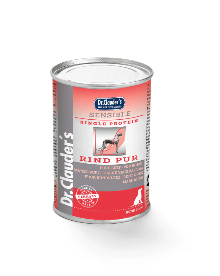 Dr. Clauder´s Sensible Monoprotein Pure Beef Lata 400 Gr