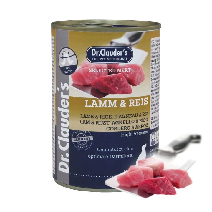 Dr. Clauder´s Selected Meat Lamb & Rice Lata