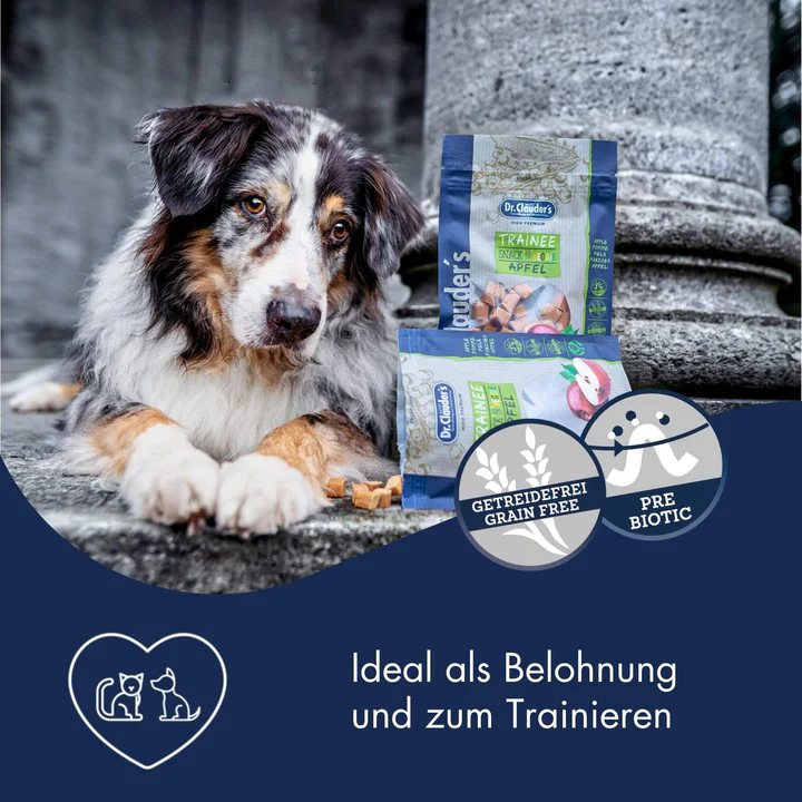 Dr. Clauder´s Trainee Snack Veggie Apple Perros/Gatos 80 Gr - Imagen 4