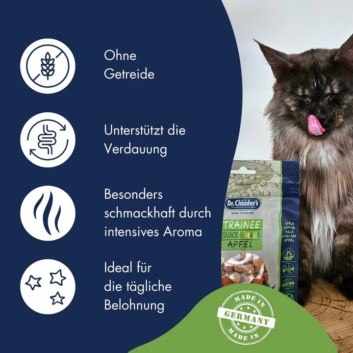 Dr. Clauder´s Trainee Snack Veggie Apple Perros/Gatos 80 Gr - Imagen 3
