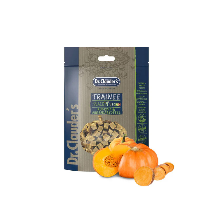 Dr. Clauder´s Trainee Snack Vegan Pumpkin & Sweet Potato 80 Gr - Imagen 2
