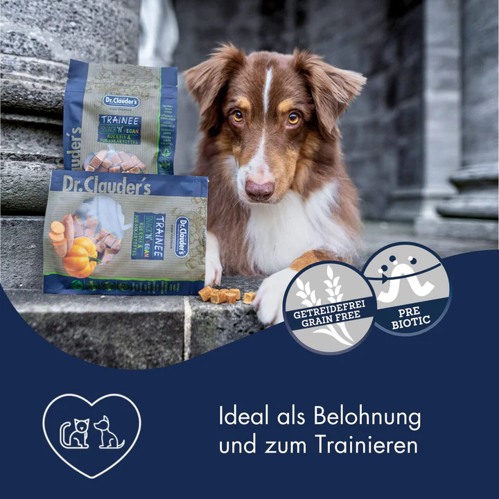 Dr. Clauder´s Trainee Snack Vegan Pumpkin & Sweet Potato 80 Gr - Imagen 3