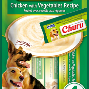 Churu Dog Chicken/Vegetal x 4